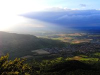 Gewitter im Anzug vom Breitenstein/Ochsenwang aus