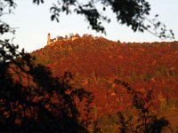 Tiefenbachtal bei Nürtingen mit Burg Teck